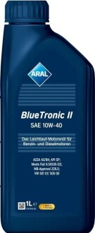 Моторное масло Blue Tronic II 10W-40 1L ARAL 15F077