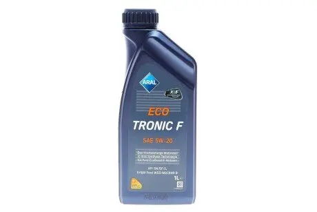 Масло моторное EcoTronic F SAE 5W20 (1 Liter) ARAL AR-15318F (фото 1)