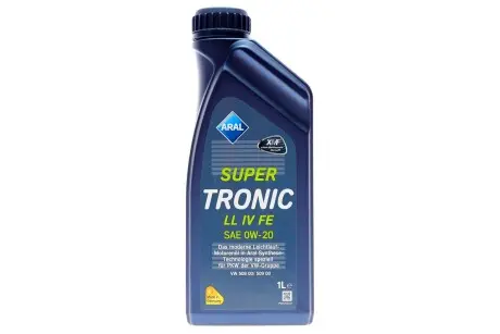 Масло моторное Super Tronic LL IV FE SAE OW20 (1 Liter) ARAL AR-15F3C3