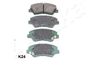 Гальмівні колодки дискові передні Hyundai Accent 11-Kia Rio III 1.1Crdi/1.2/1.4D 11- ASHIKA 50-0K-K24