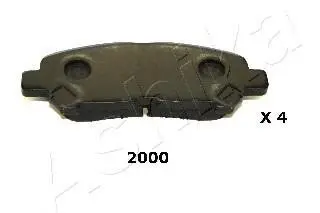 Гальмівні колодки дискові задні Toyota Kluger II 3.5 07-/Highlander 2.7 09- ASHIKA 51-02-2000