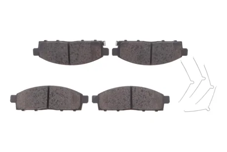 Комплект гальмівних колодок ATE 13.0460-5570.2