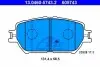 Колодки тормозные дисковые, к-кт ATE 13046057432 (фото 1)