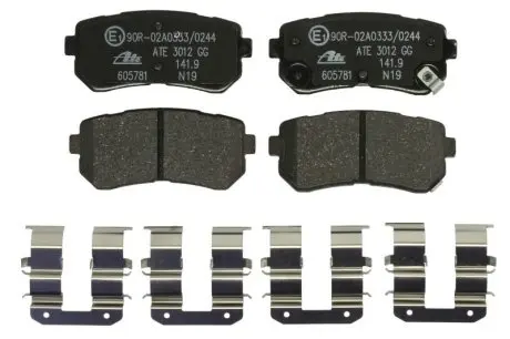 Колодки гальмівні дискові ATE 13046057812