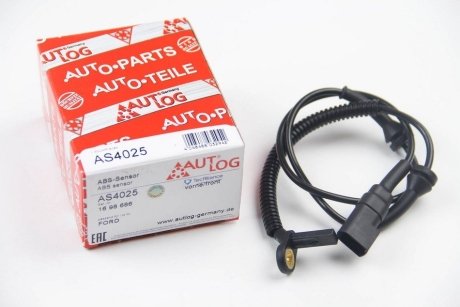 Датчик ABS переднiй AUTLOG AS4025