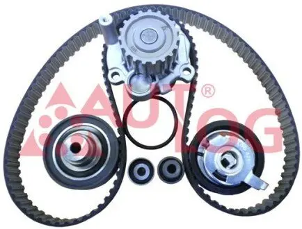 Помпа води + комплект ремня ГРМ VW Caddy II 1.9TDi 95-04 AUTLOG WK3022