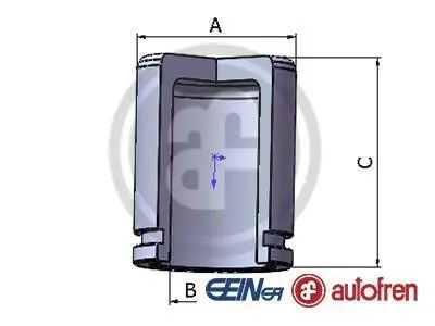 Поршень суппорта AUTOFREN D025279