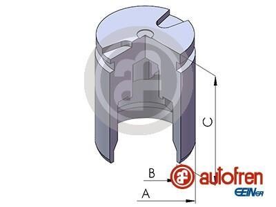 Поршень суппорта (заднего) Citroen C4/Peugeot 4008/Mitsubishi Outlander 1.6-3.0 02.10- (41x45mm) (Akebono) AUTOFREN D025704