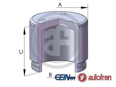 Поршень суппорта AUTOFREN D02572