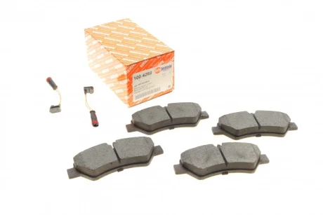 Колодки гальмівні AUTOTECHTEILE 1004269