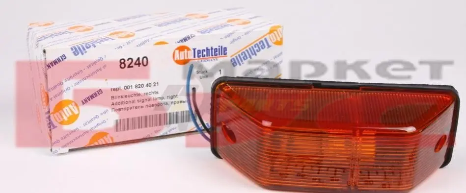 Повторювач повороту, правий AUTOTECHTEILE 100 8240 (фото 1)