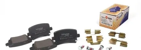 Колодки гальмівні, задні AUTOTECHTEILE 369 8001