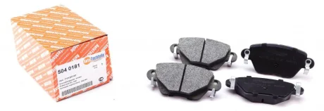 Колодки гальмівні AUTOTECHTEILE 5040181