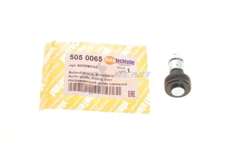 Направляючий ролик зсувних дверей AUTOTECHTEILE 505 0065 (фото 1)