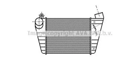 Радиатор интеркулера AVA COOLING AI4172