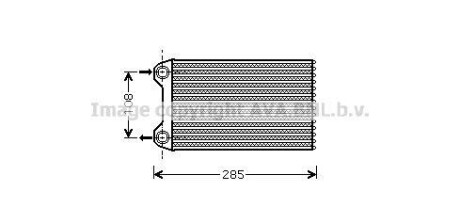 Радиатор печки (обогревателя) AVA COOLING AIA6223