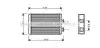 Радиатор печки (обогревателя) AVA COOLING BWA6210 (фото 1)