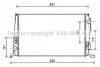 Радиатор охлаждения двигателя AVA COOLING DAA2005 (фото 1)