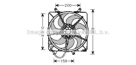 Вентилятор AVA COOLING TO7506