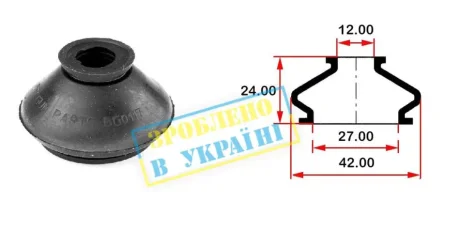 Пыльник шаровой опоры BELGUM PARTS BG0117