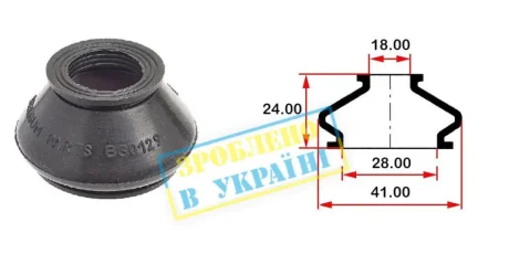 Пильник шарової опори BELGUM PARTS BG0129