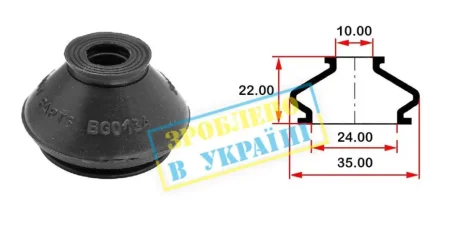 Пыльник шаровой опоры BELGUM PARTS BG0134