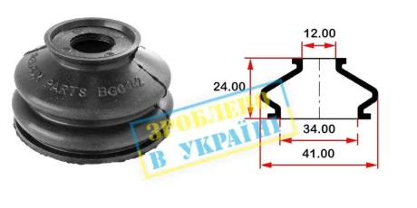 Пильник шарової опори BELGUM PARTS BG0142