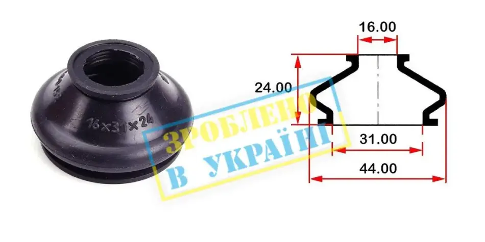 Пильник шарової опори BELGUM PARTS BG0152 (фото 1)