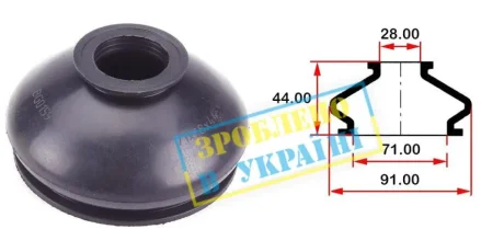 Пильник шарової опори BELGUM PARTS BG0159