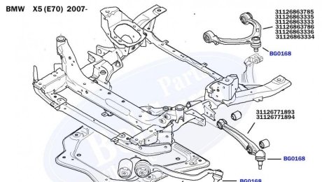 Пильник кульової опори BELGUM PARTS BG0168