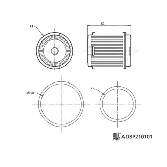 Фильтр АКПП BLUE PRINT ADBP210101