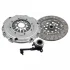 Комплект зчеплення Renault Megane II/III/Scenic II/III 1.9dCi 02- (d=241mm) (+вижимний) BLUE PRINT ADR163027 (фото 1)
