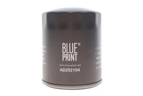 Фильтр масла BLUE PRINT ADZ92104