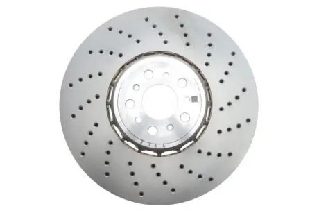 Диск тормозной (передний) X3 M (G01)/X5 M (G05) 19-(395х36) (R) (перф.) BMW 34118054826