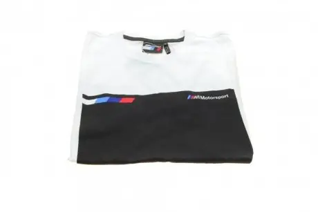 Футболка чоловіча M Motorsport (M) (біла) BMW 80142461097