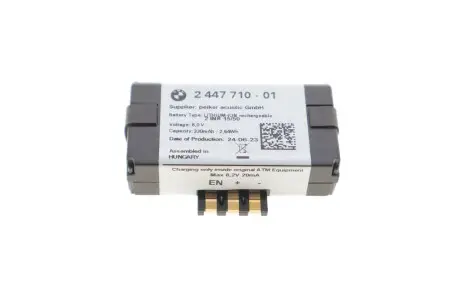 Акумуляторна батарея 6.0V 330mAh (управління телекомунікацій) BMW 84102447710