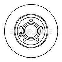 Гальмiвнi диски BORG & BECK BBD4214