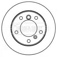 Гальмiвнi диски BORG & BECK BBD5778S