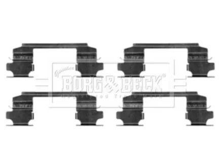 Ремкомплект гальмiвних колодок BORG & BECK BBK1282