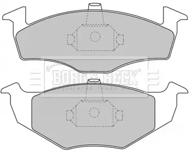 Тормозные колодки дисковые BORG & BECK BBP1471