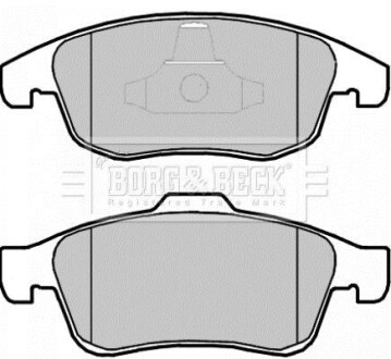 Гальмiвнi колодки дисковi BORG & BECK BBP2069