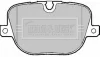 Гальмiвнi колодки дисковi BORG & BECK BBP2215 (фото 1)
