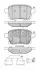 Тормозные колодки дисковые задние BORG & BECK BBP2536 (фото 1)