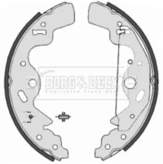 Гальмiвнi колодки барабаннi BORG & BECK BBS6357