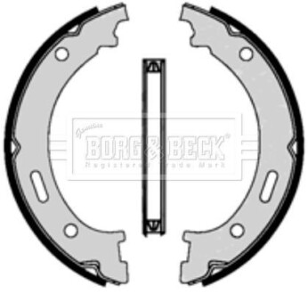 Гальмiвнi колодки барабаннi BORG & BECK BBS6428