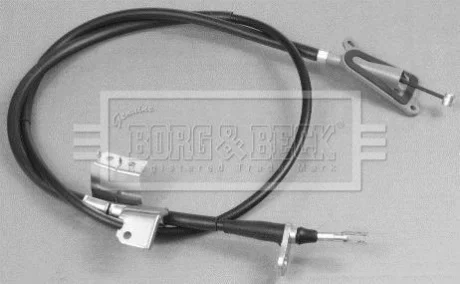 Трос ручного гальма RH REAR BORG & BECK BKB2956