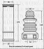 Пильник+вiдбiйник амортизатора BORG & BECK BPK7084 (фото 1)