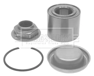 Пiдшипник ступицi BORG & BECK BWK1107