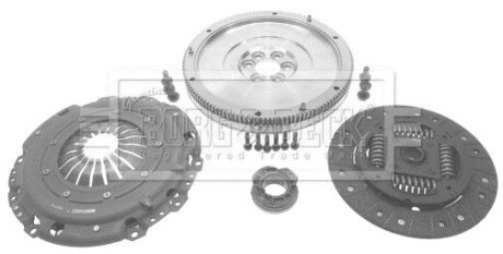 Комплект зчеплення + демпфер BORG & BECK HKF1000