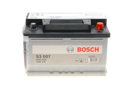 Аккумуляторная батарея 70А BOSCH 0 092 S30 070 (фото 1)